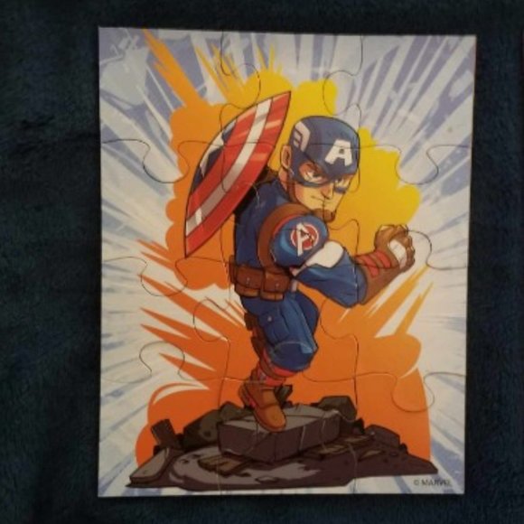 Marvel Superhero Large Piece  Puzzle Set  Age 3+ - Picture 8 of 11